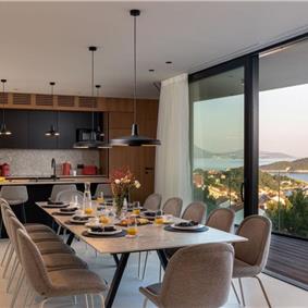 6 Bedroom Villa with Heated Infinity Pool and Sea Views in Dubrovnik, Sleeps 12